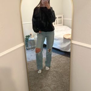 Hollister LONG Ultra High Rise Dad Jeans